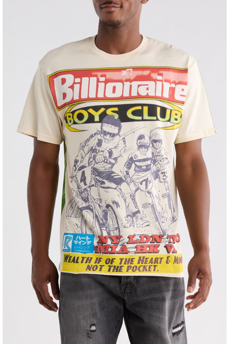 BB Teleport Cotton Graphic T-Shirt, Main, color, ECRU