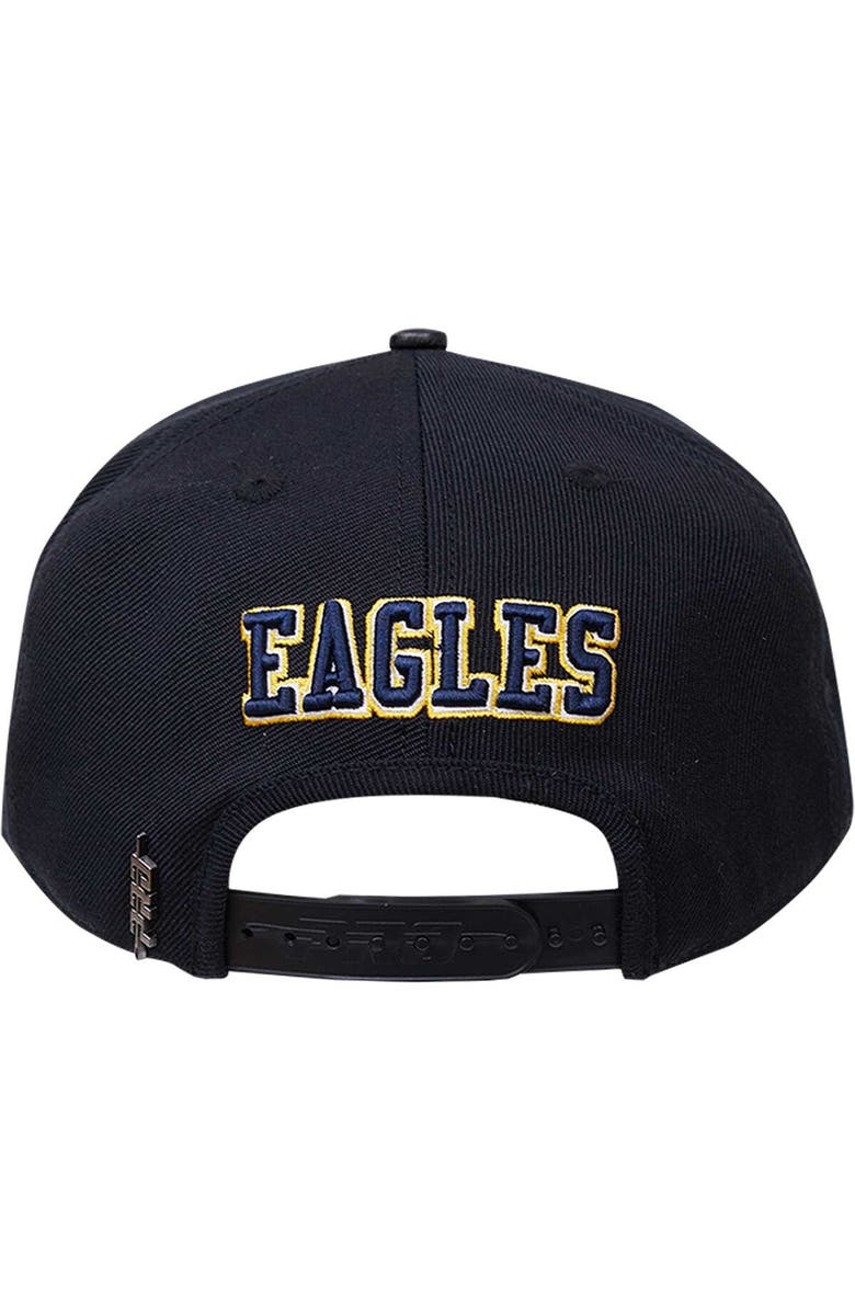 PRO STANDARD Men's Pro Standard Black Coppin State Eagles Arch Over Logo Evergreen Snapback Hat, Alternate, color, Black
