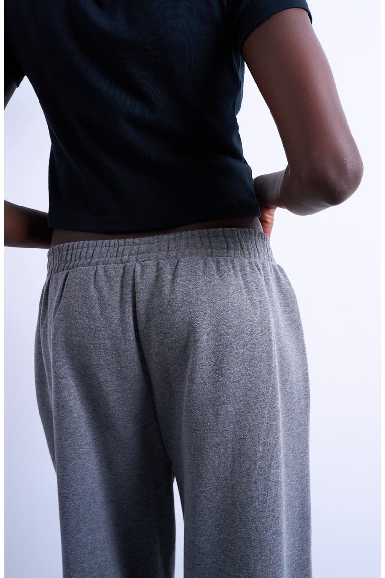 Pintuck Joggers, Alternate, color, GREY