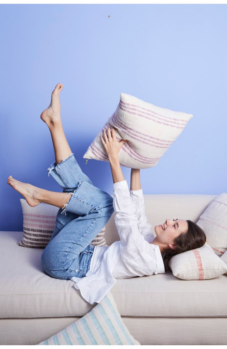 Pillowpia Trilli Pillow Cover, Alternate, color, Orchid