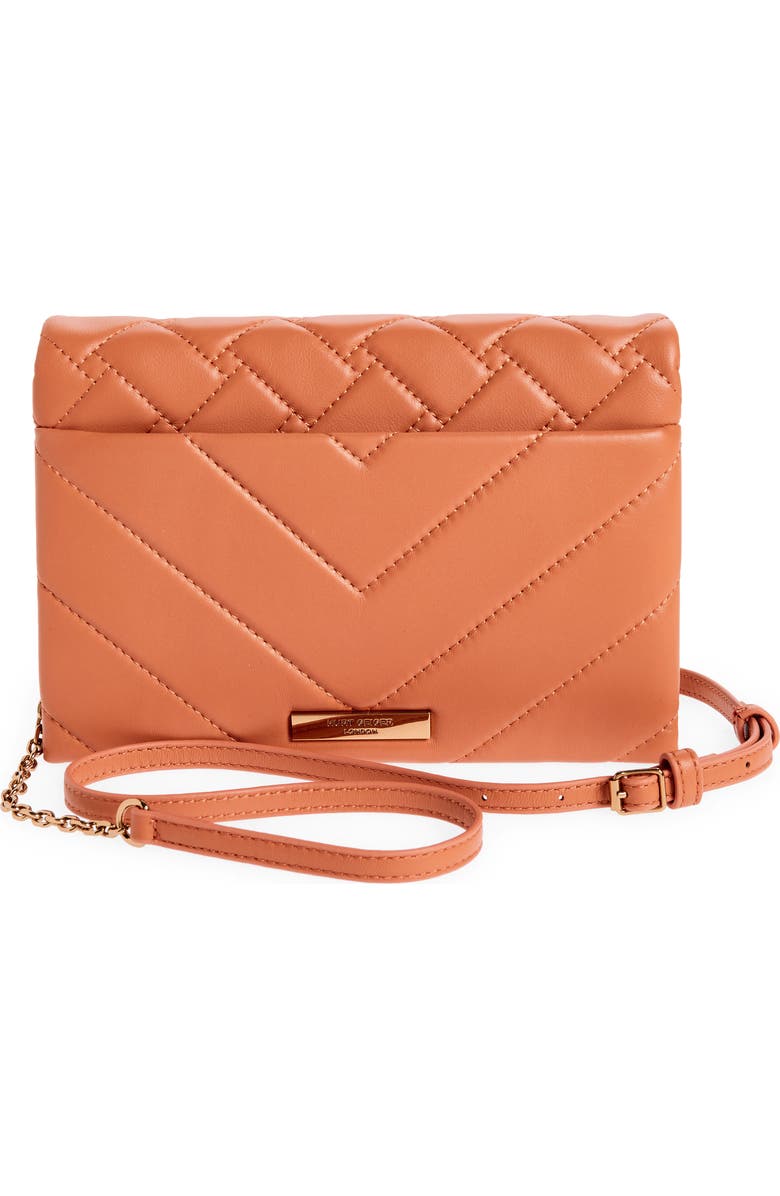 Kurt Geiger London Kensington Duet Quilted Crossbody Bag, Alternate, color,