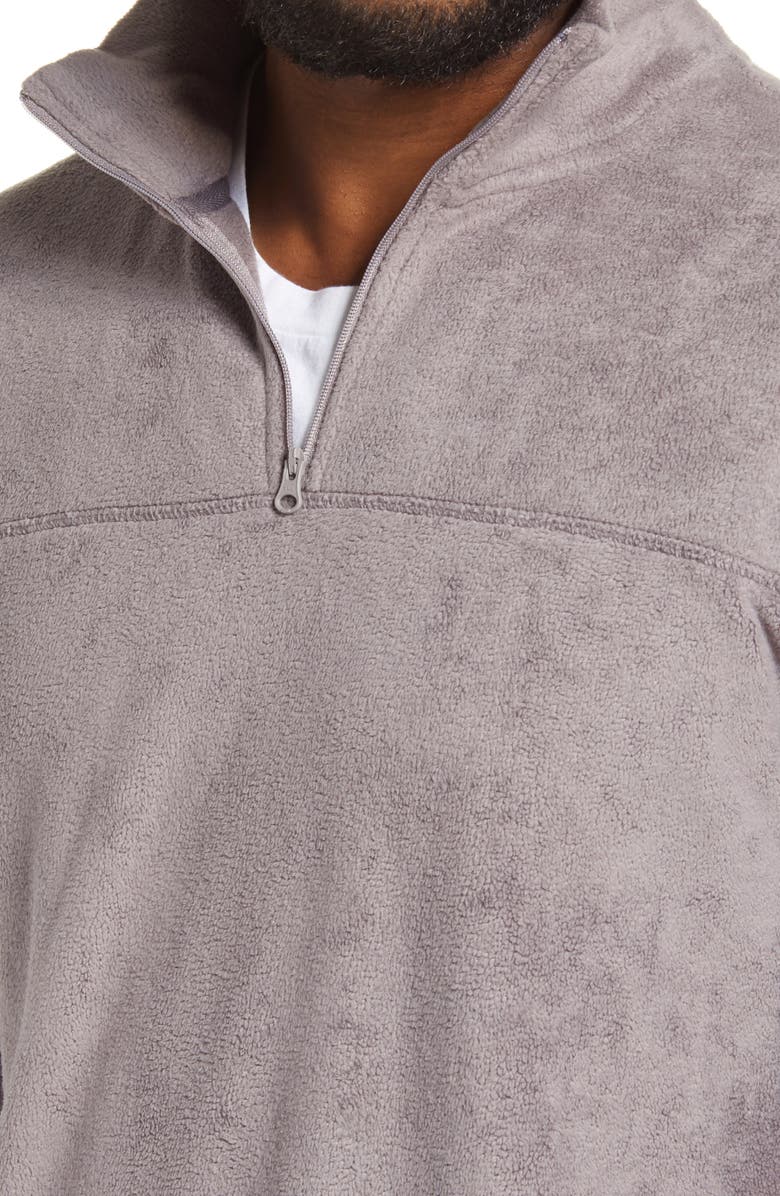 Daniel Buchler Quarter Zip Fleece Pullover, Alternate, color,
