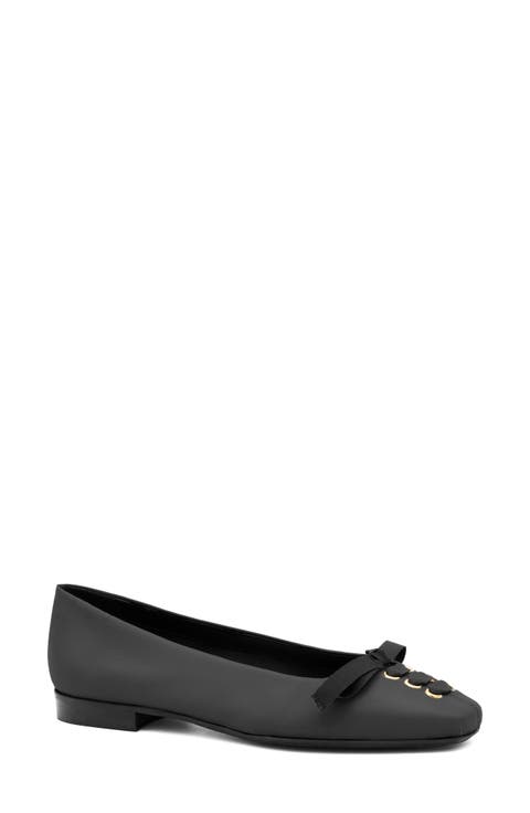 Giacomino Leather Flat