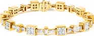 Haus of Brilliance 14K Yellow Gold 6 3/4 Cttw Diamond Tennis Bracelet