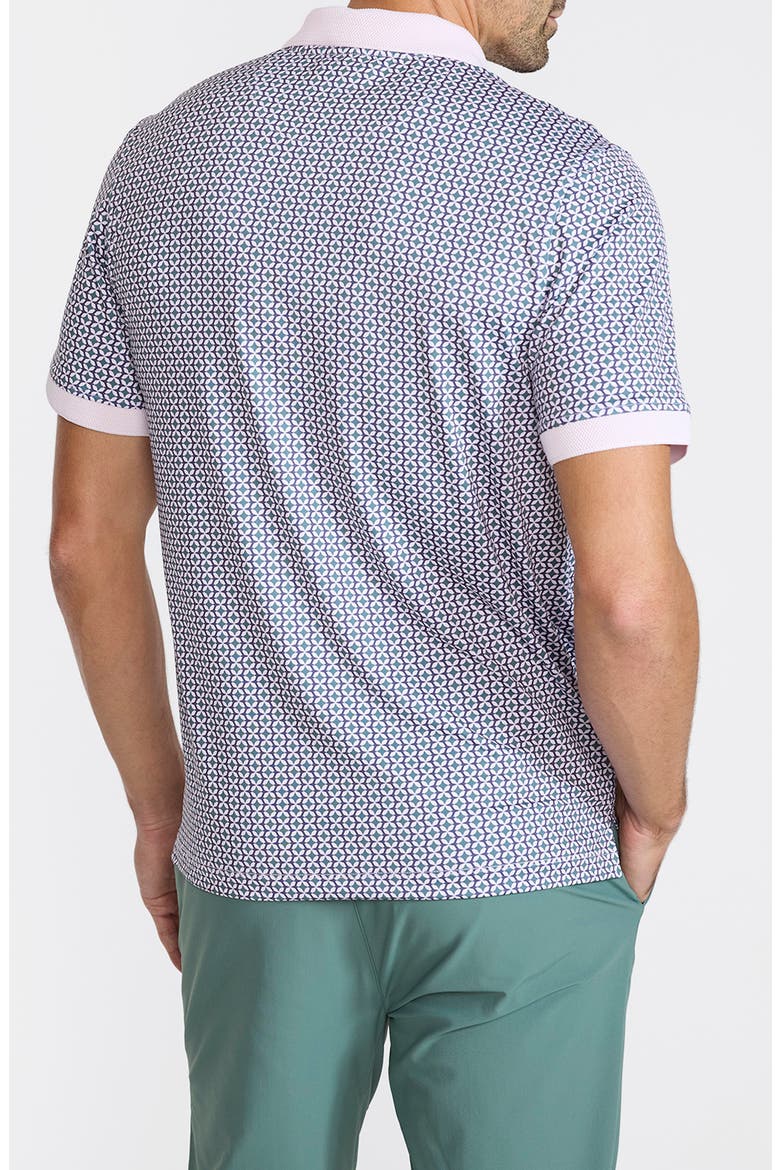 Ridge Geo Print Performance Golf Polo, Alternate, color, IN THE LOOP
