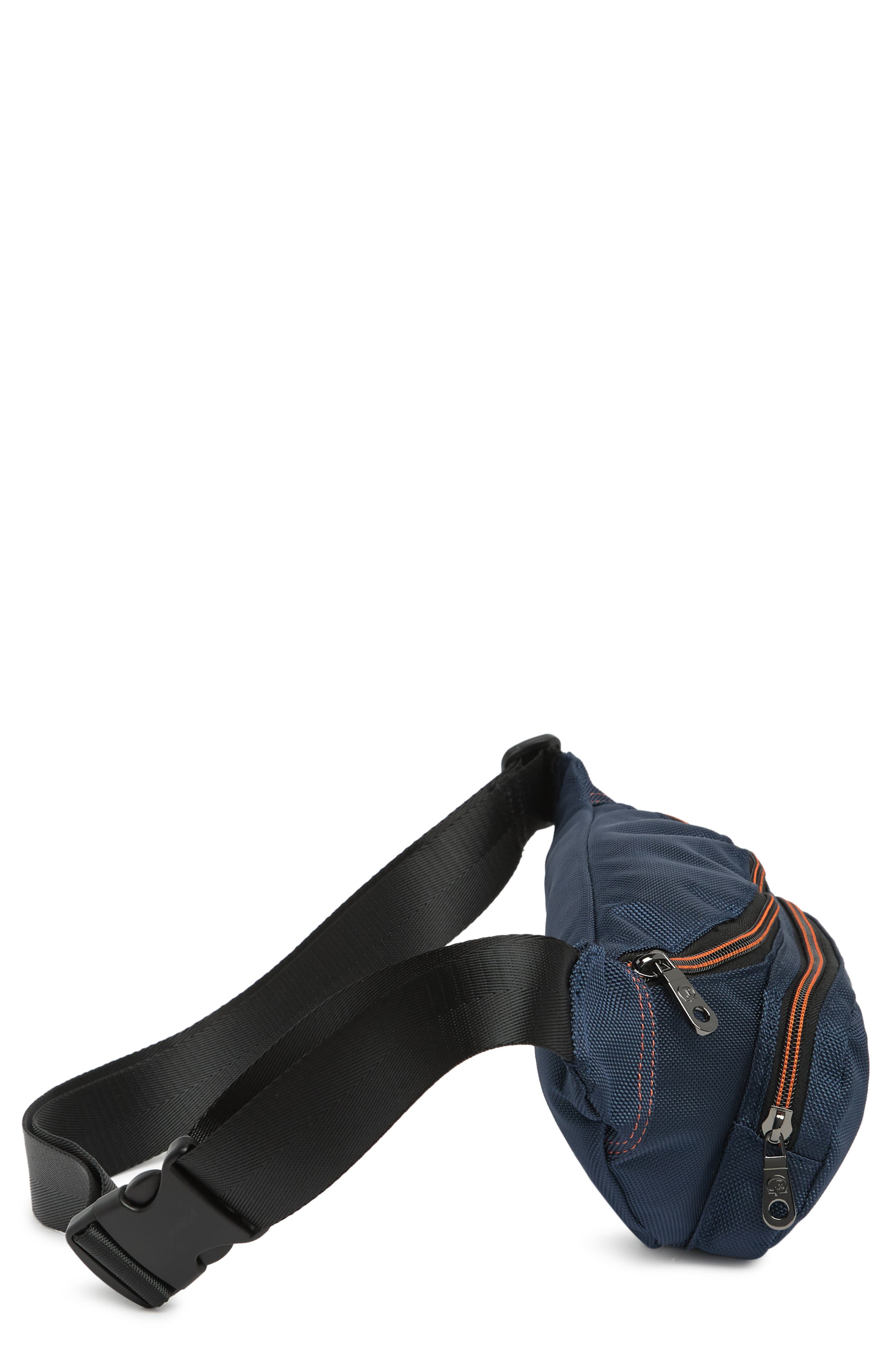 Packman Recycled Polyester Belt Bag, Alternate, color, NAVY