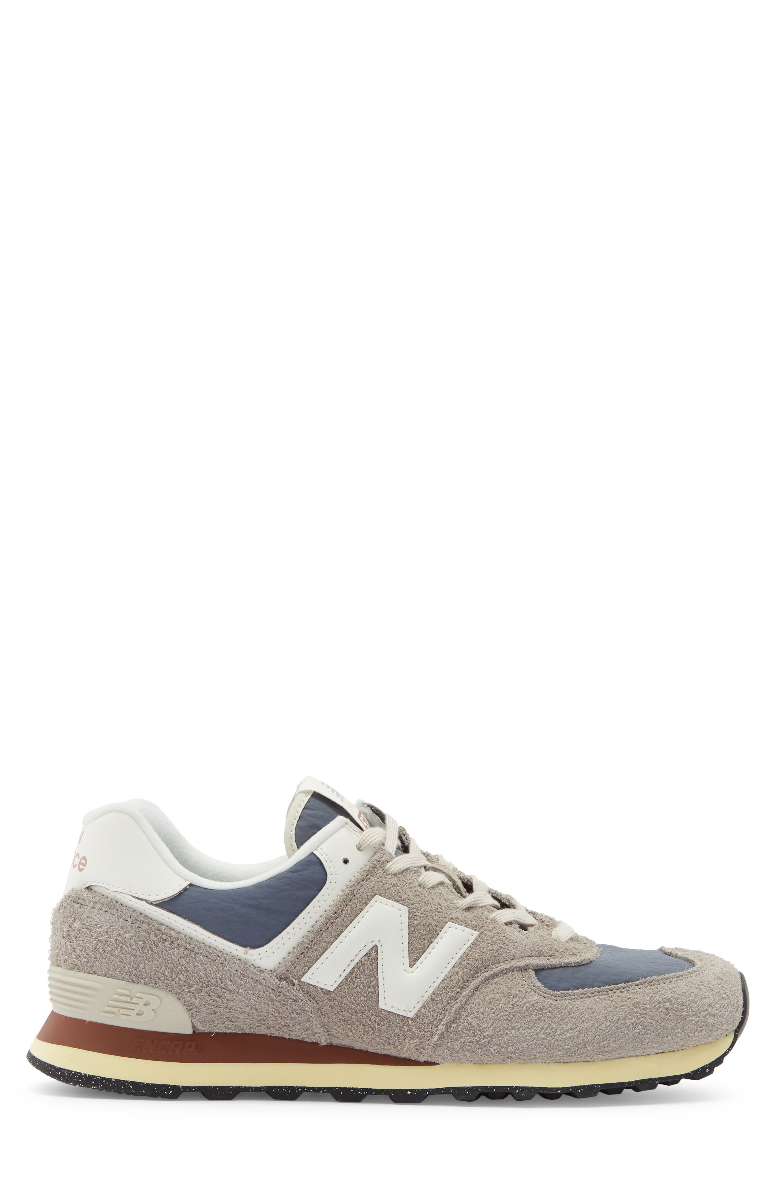 New Balance Gender Inclusive 574 Sneaker, Alternate, color, Arid Stone/ Sea Salt
