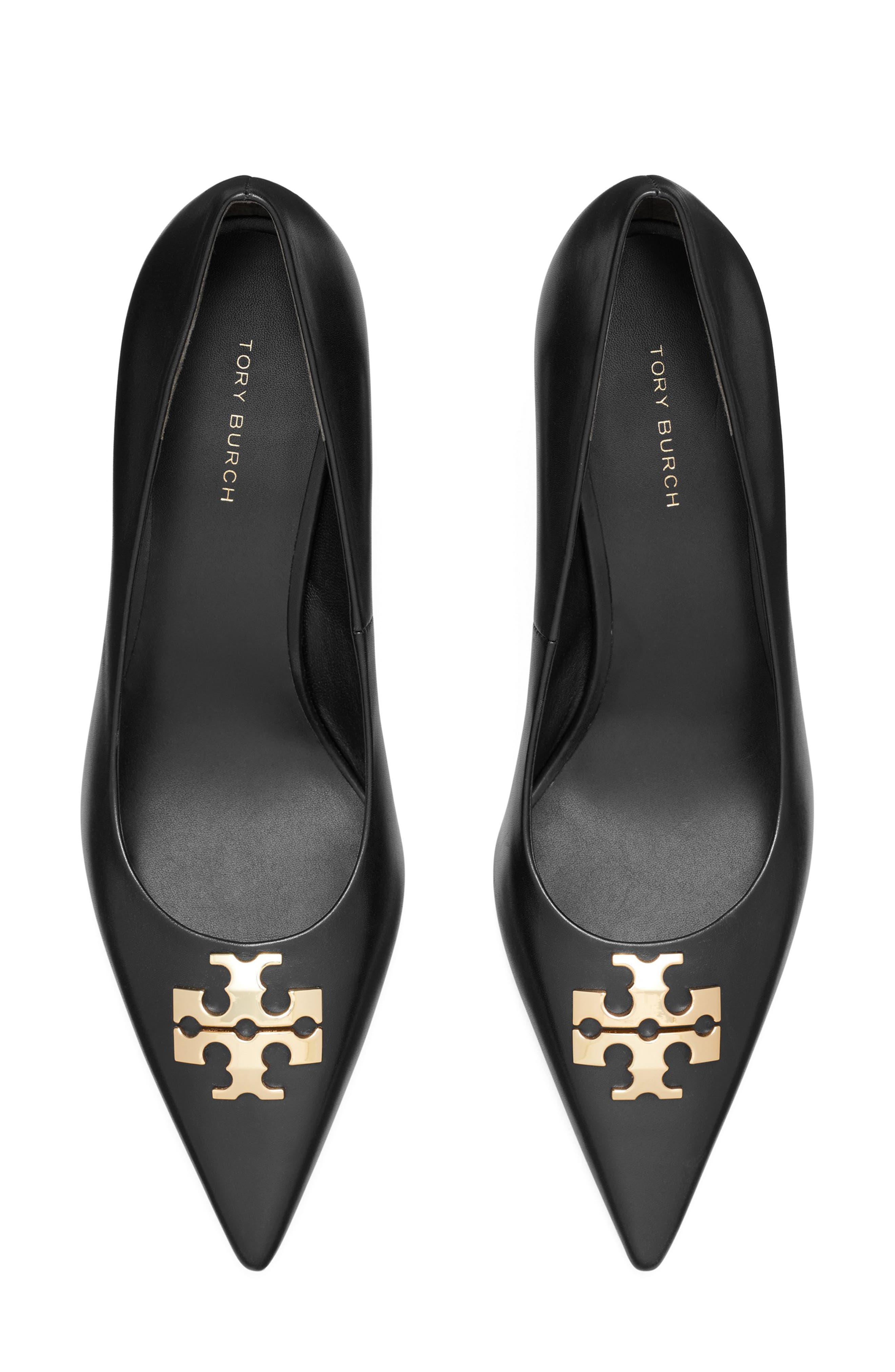 Charlie Pump, Alternate, color, PERFECT BLACK / GOLD