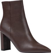 GOOD CHOICE NEW YORK Hadley Faux Leather Pointed Toe Bootie