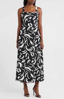 Loveappella Tie Back Midi Dress