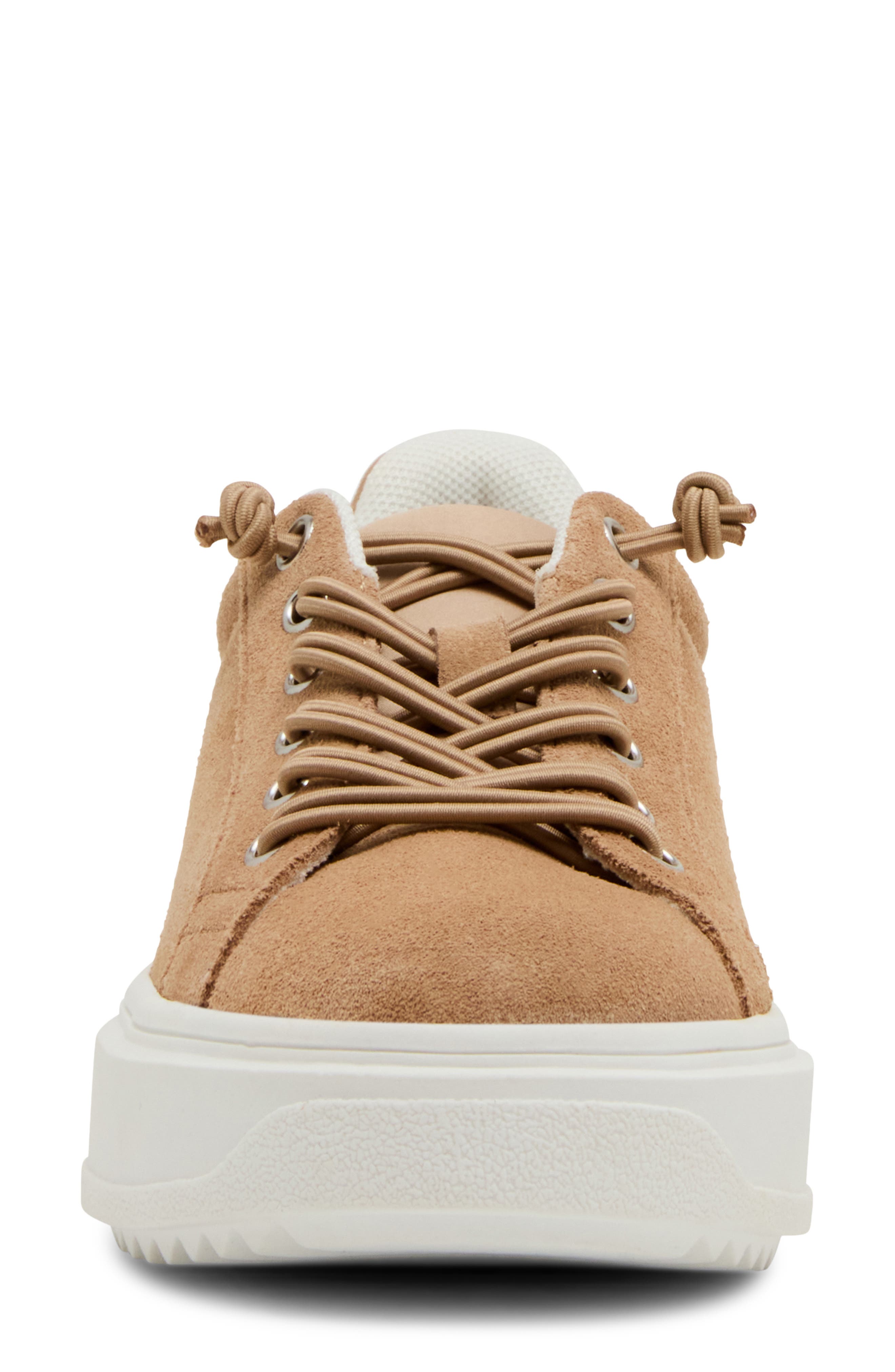 Goose Waterproof Sneaker, Alternate, color, ALMOND SUEDE