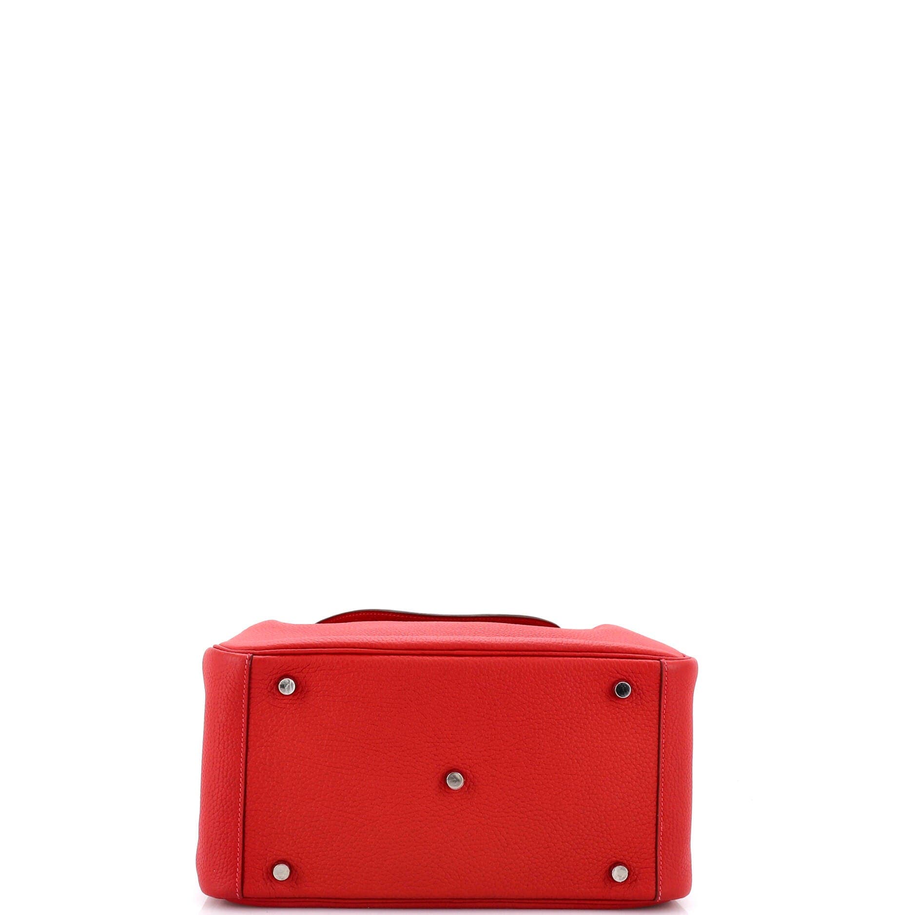 Pre-Owned Hermes Lindy Bag Clemence 30, Alternate, color, Rouge Casaque