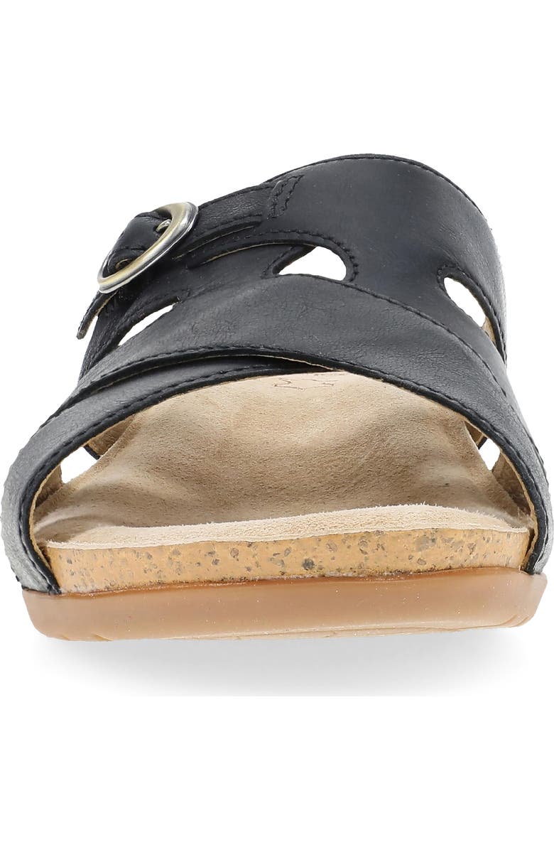Dansko Regan Slide Sandal, Alternate, color, Black