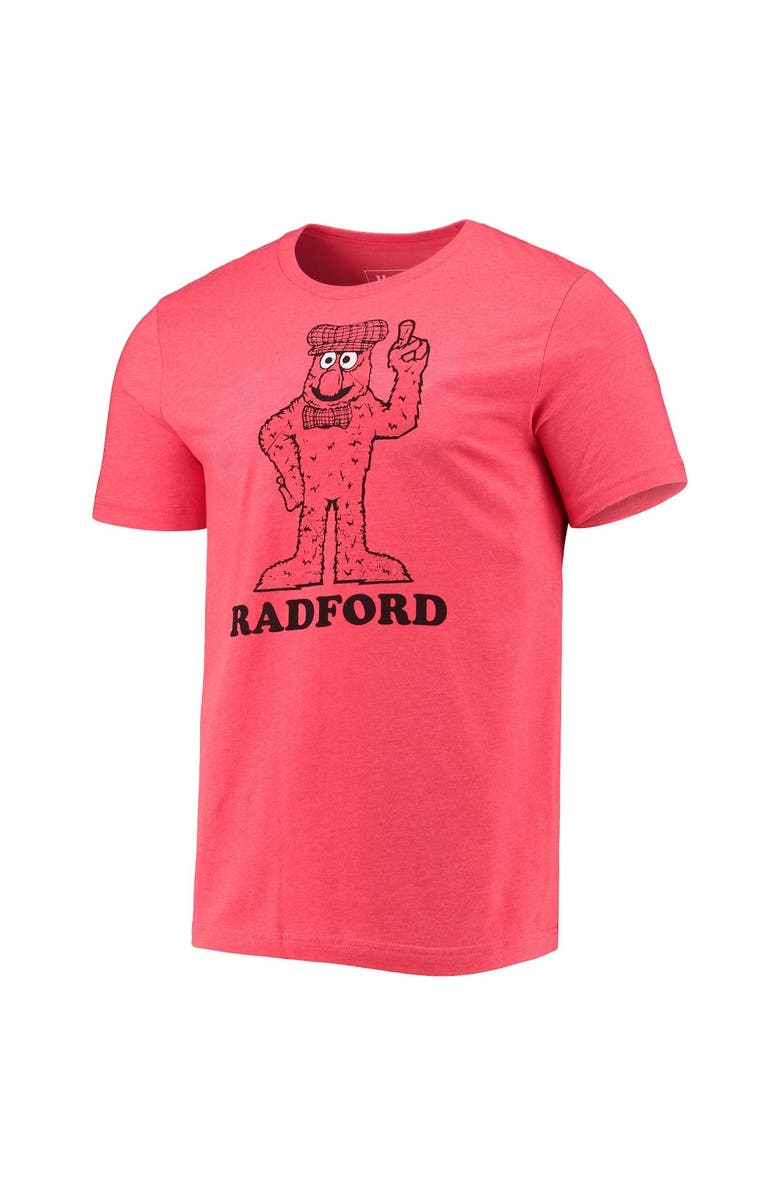 HOMEFIELD Men's Homefield Heathered Red Radford Highlanders Vintage Heathered RedRowdy T-Shirt, Alternate, color, 