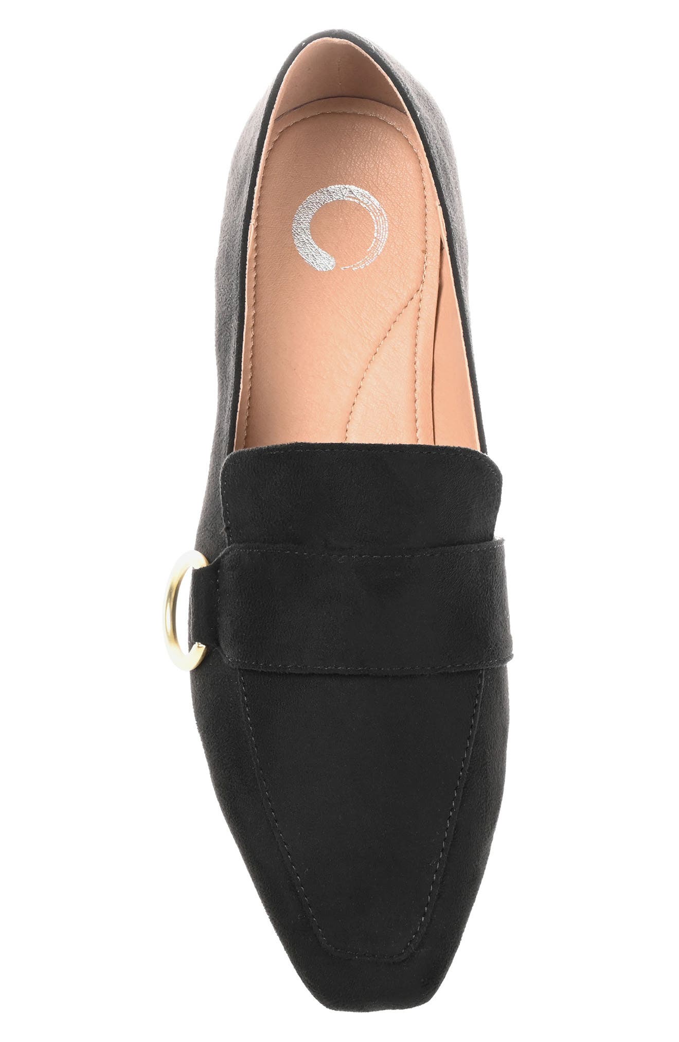 Journee Collection Benntly Vegan Leather Flat Loafer, Alternate, color, 