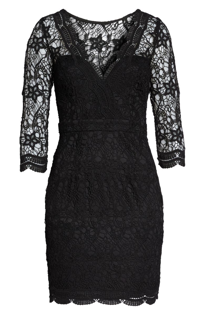 Lulus Lace Cocktail Dress, Alternate, color,