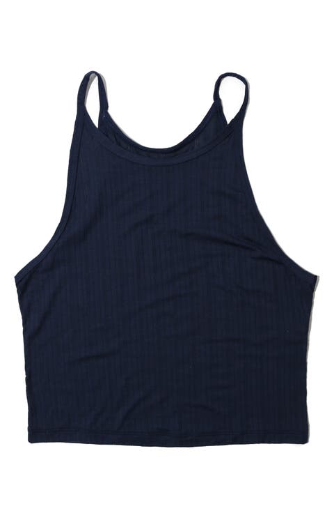 High Neck Crop Camisole