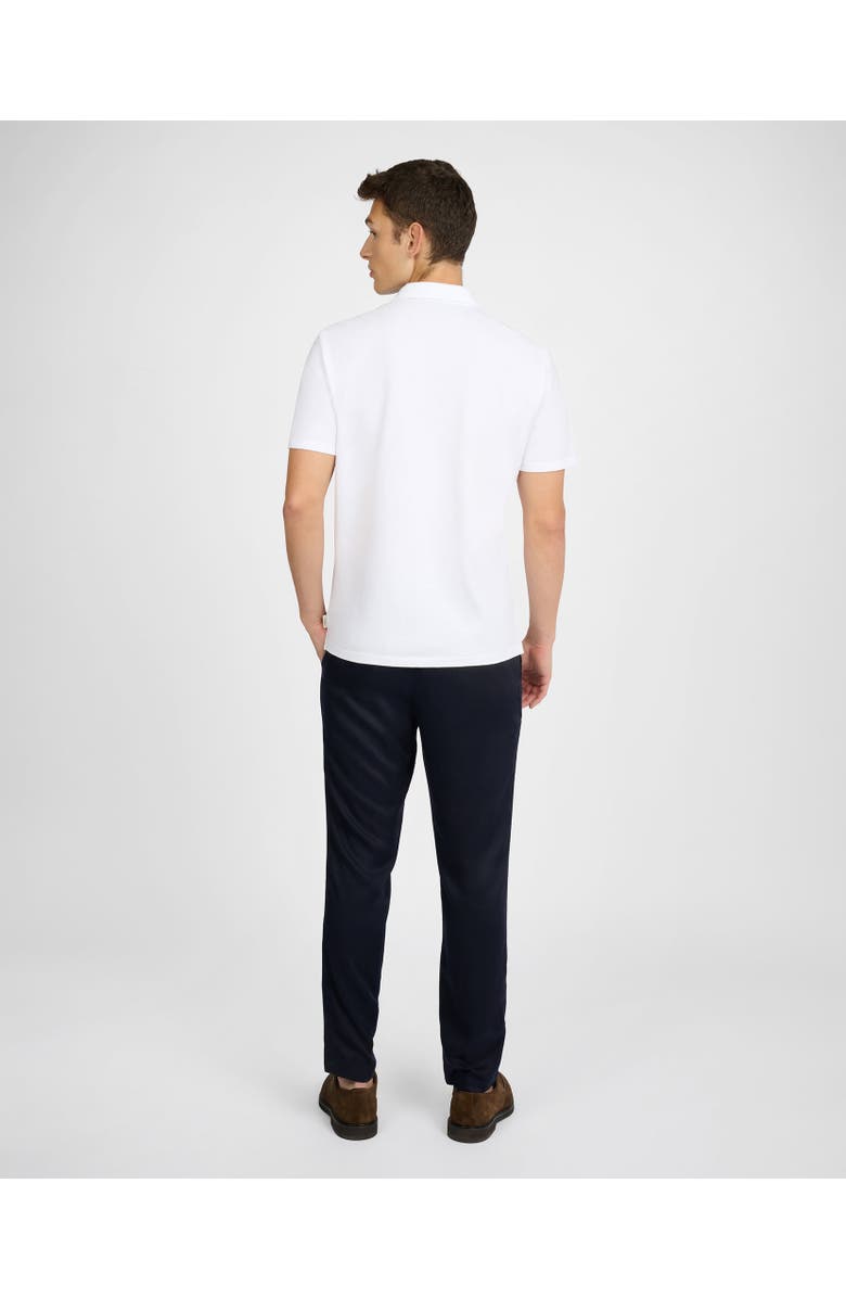 Onia Short Sleeve Pique Polo, Alternate, color, White