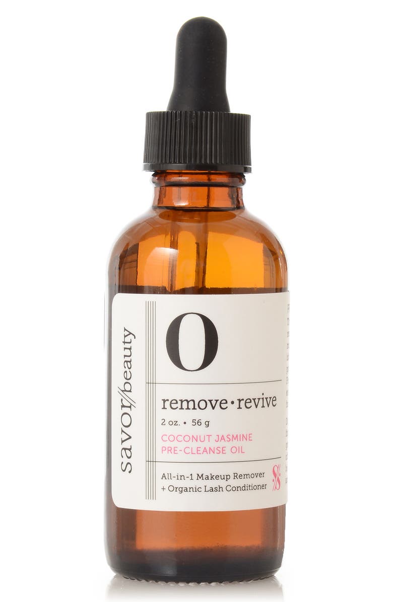 Savor Beauty Coconut Jasmine Pre-Cleanse Oil, Main, color, 