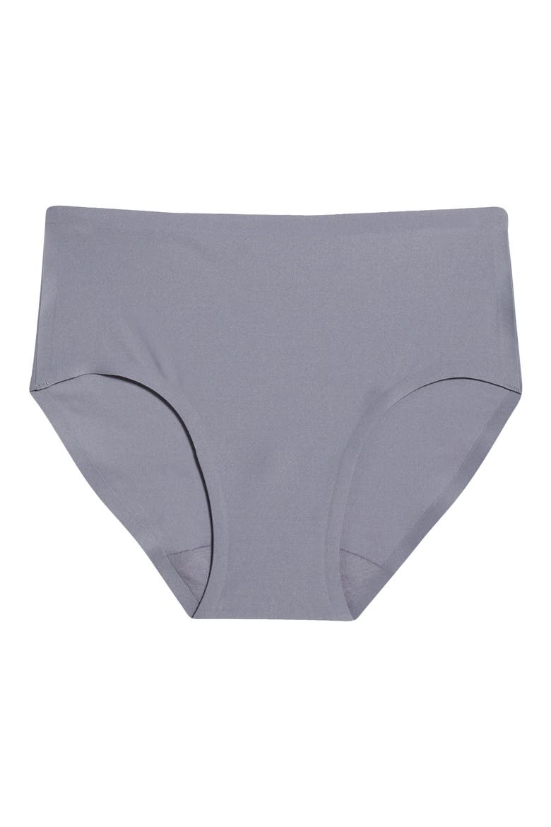 Soft Stretch Seamless Hipster Panties, Alternate, color, SMOKE GREY