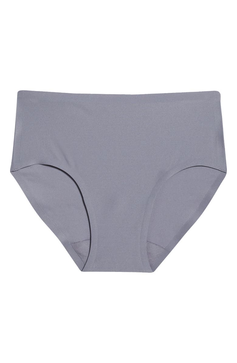 Chantelle Lingerie Soft Stretch Seamless Hipster Panties, Alternate, color, Smoke Grey