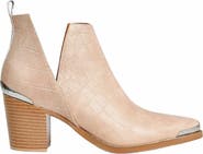 Belle & Bloom Austin Croc Embossed Ankle Boot