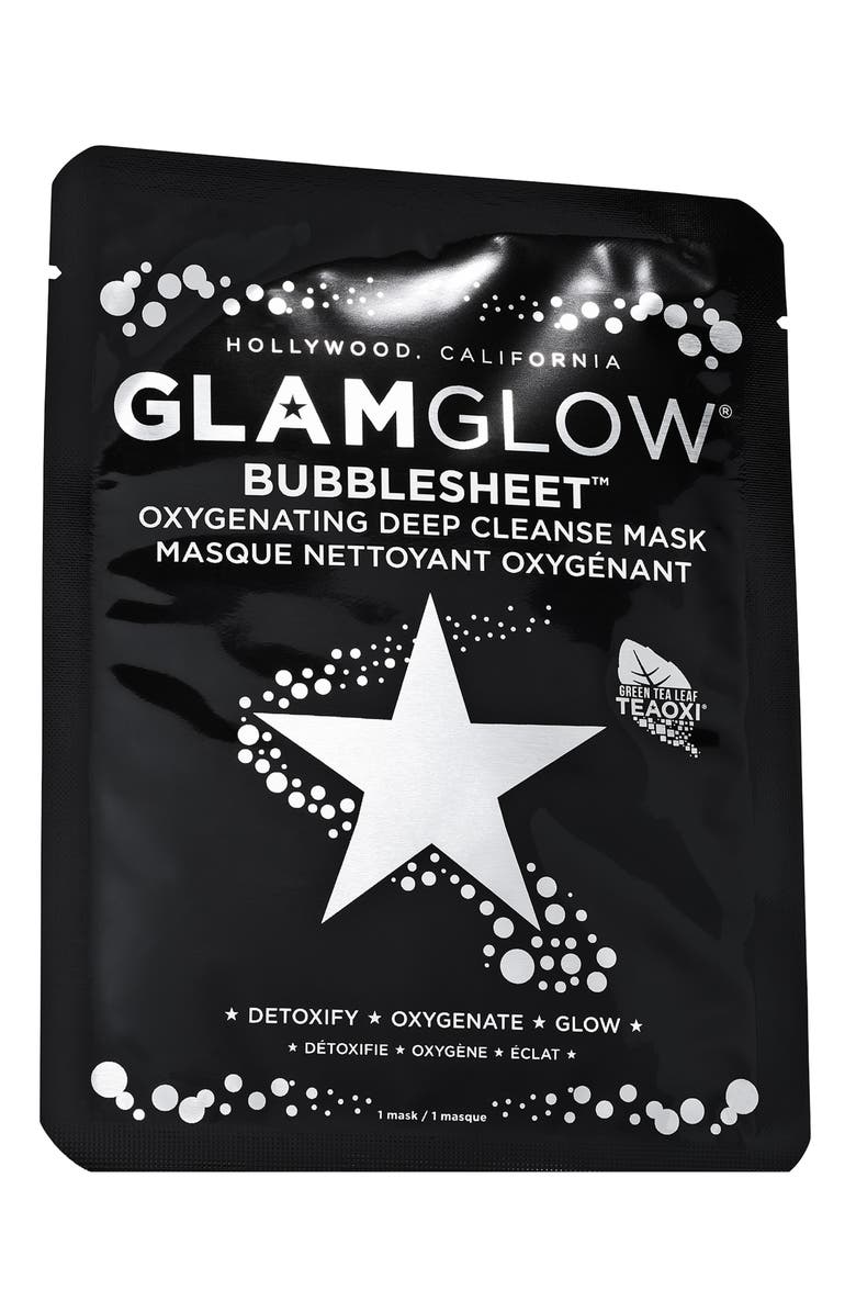 GLAMGLOW<sup>®</sup> BUBBLESHEET<sup>™</sup> Oxygenating Deep Cleanse Mask, Alternate, color, 