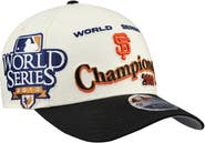 New Era Men's New Era Cream/Black San Francisco Giants World Series 9FORTY M-Crown A-Frame Adjustable Hat