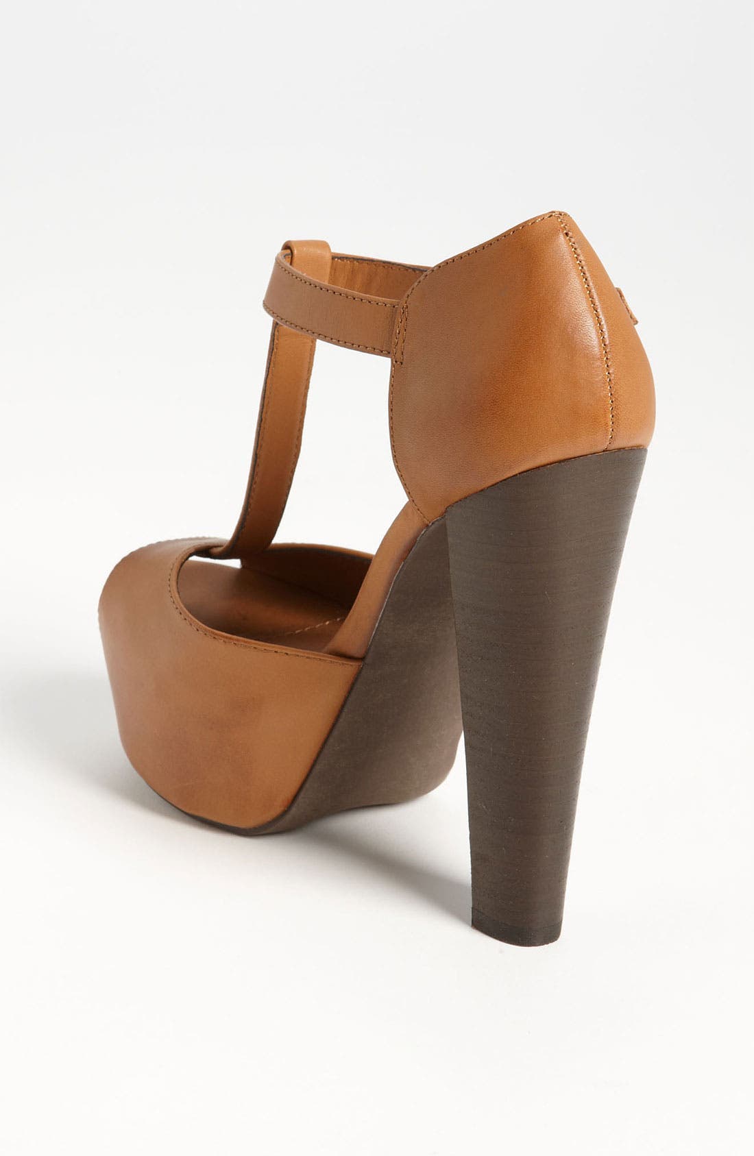 'Dyvine' Platform Pump, Alternate, color, COGNAC
