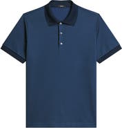 Theory Geometric Jacquard Polo