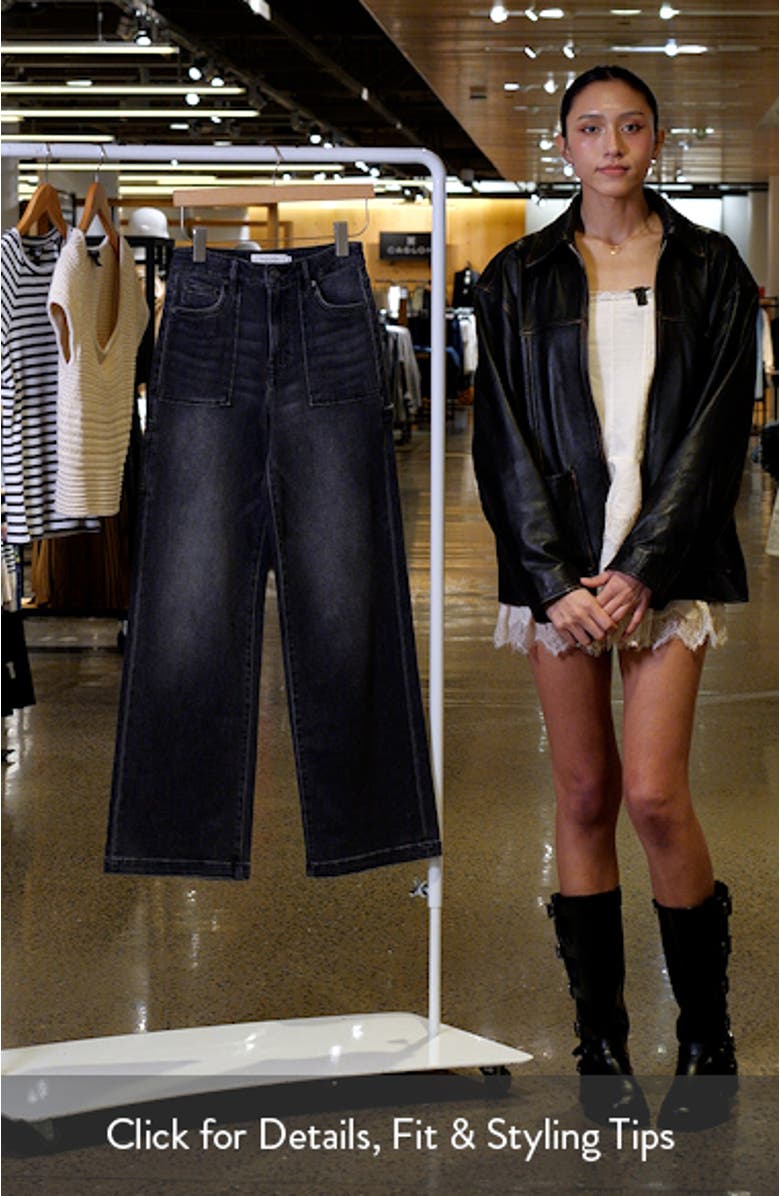 High Waist Carpenter Jeans, sales video thumbnail