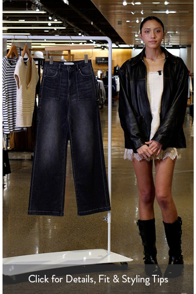 High Waist Carpenter Jeans video