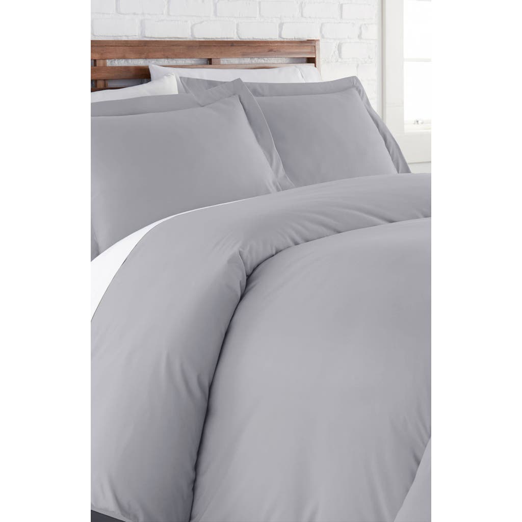 Southshore Fine Linens Ultra-soft Microfiber Duvet Cover Set In Gray