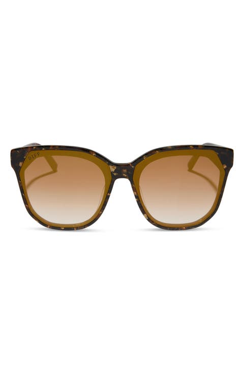 Gia 62mm Oversize Square Sunglasses