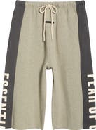 Fear of God Essentials Panelled Raw Cut Off Sweatpants