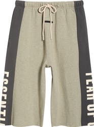 Fear of God Essentials Panelled Raw Cut Off Sweatpants