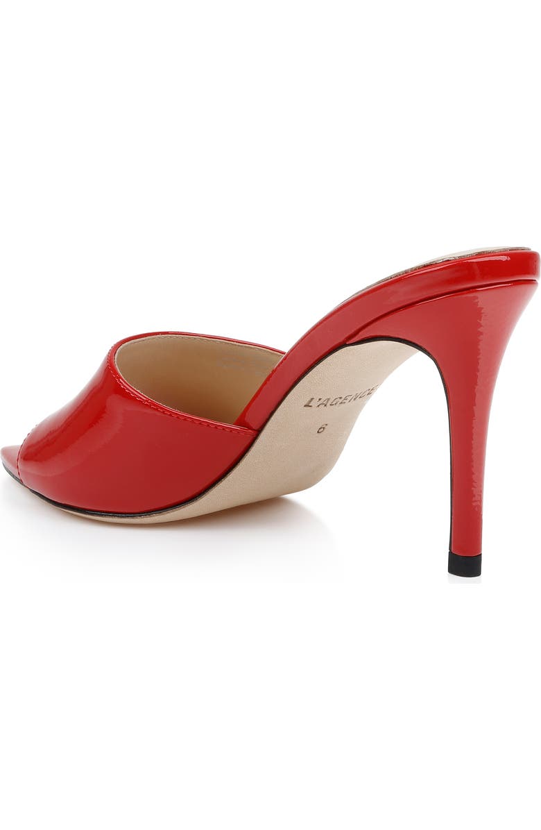 L'AGENCE Lolita VII Slide Sandal, Alternate, color, Red Patent