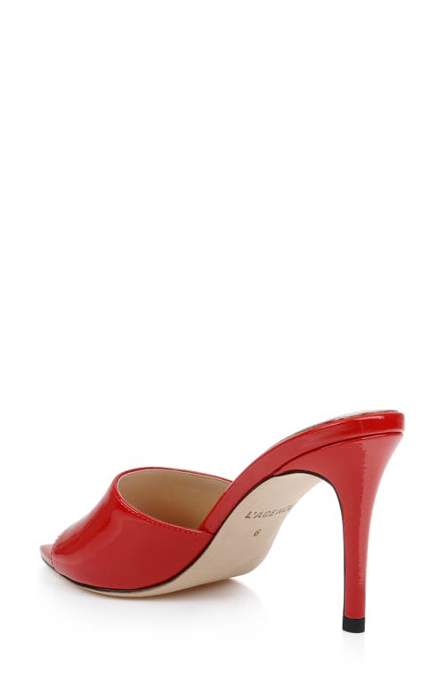 L Agence L'agence Lolita Vii Slide Sandal In Red