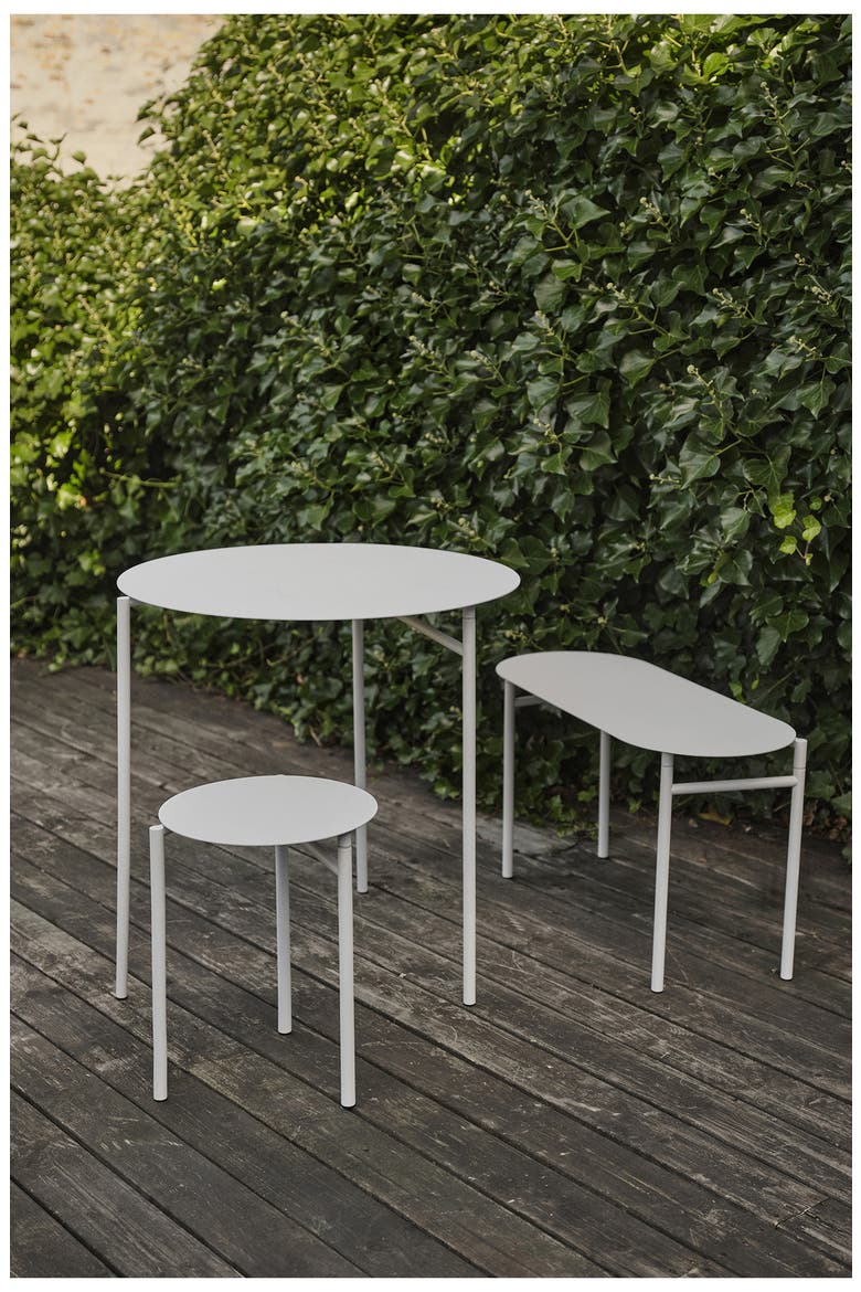 Disc Portable Table, Alternate, color, SOFT GREY