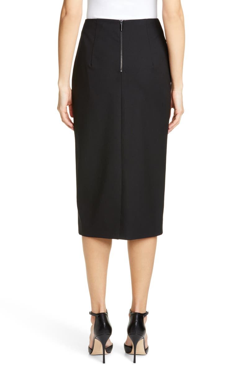 Jason Wu Collection Stretch Wool Suiting Skirt, Alternate, color,