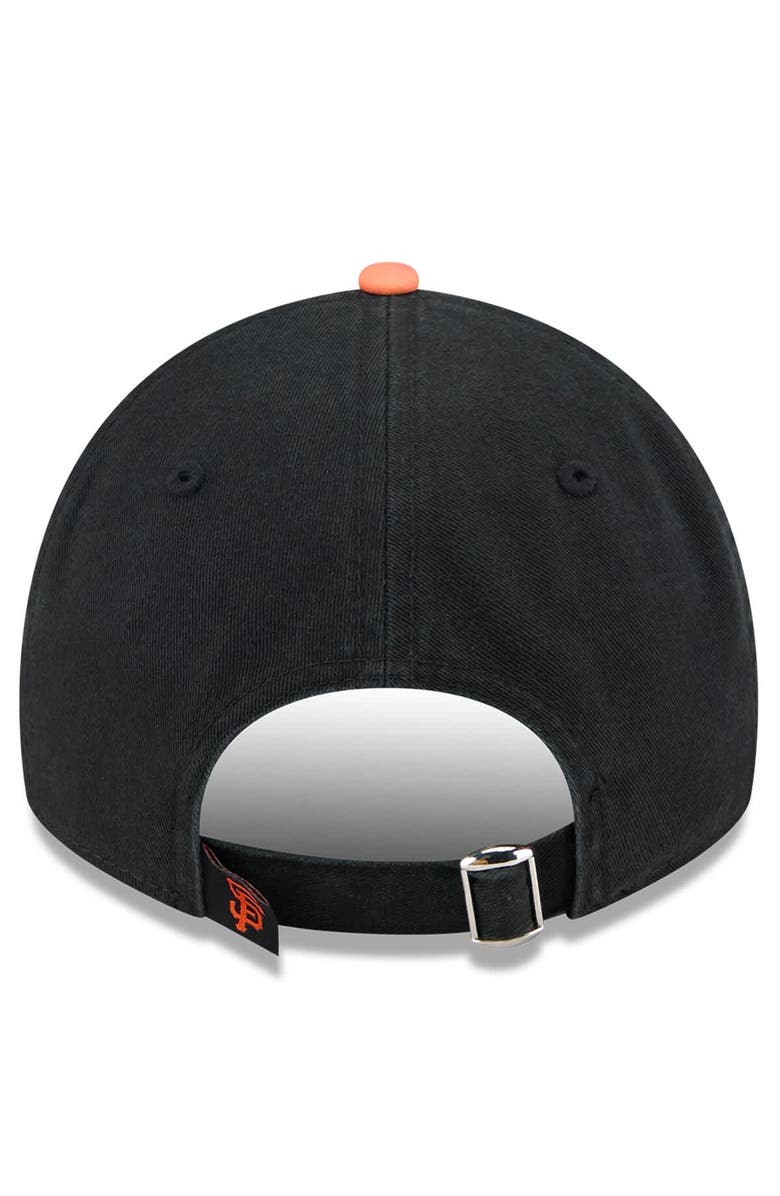 New Era Men's New Era  Black/Orange San Francisco Giants 2025 City Connect 9TWENTY Adjustable Hat, Alternate, color, Black