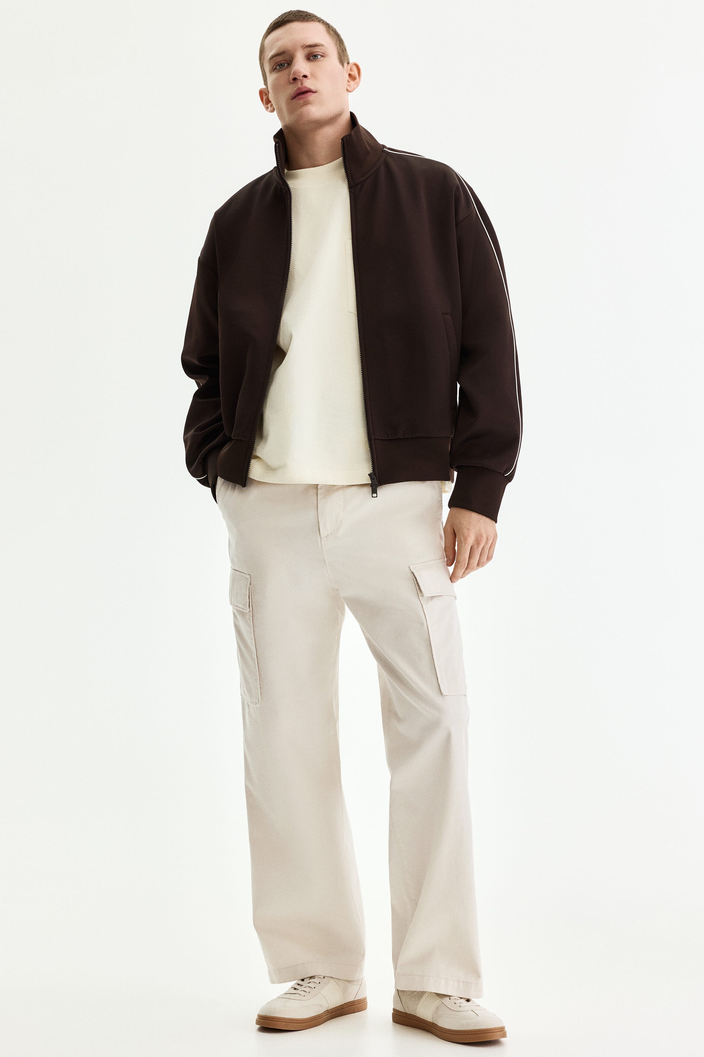 Relaxed-fit cotton cargo pants - image 3