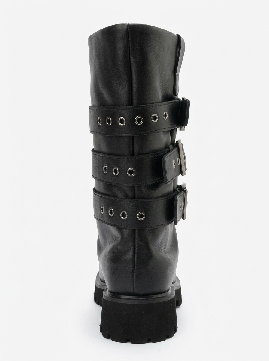 Forever & Always Shoes Caldy Leather Biker Boot (Women) | Nordstrom