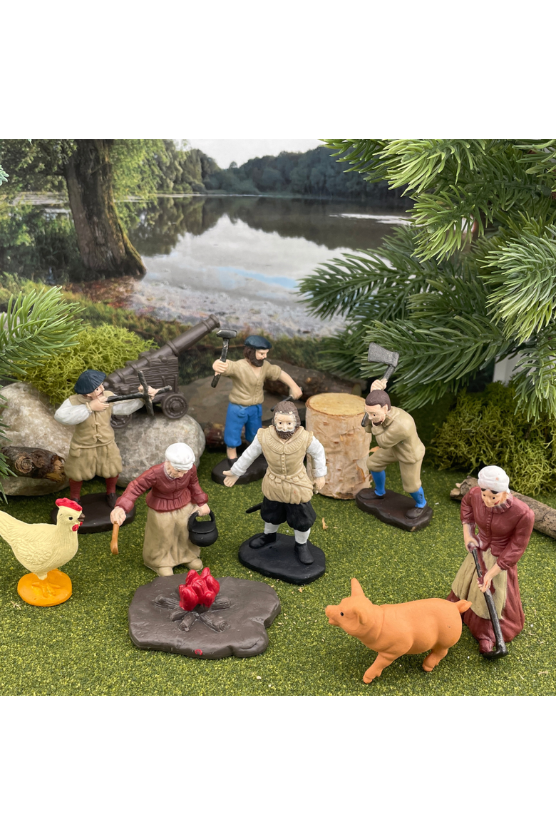 Jamestown Settlers Toy, Alternate, color, No Color