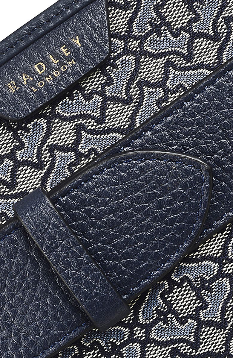 Radley Dukes Place Heirloom Jacquard Shoulder Bag, Alternate, color, Goose Grey