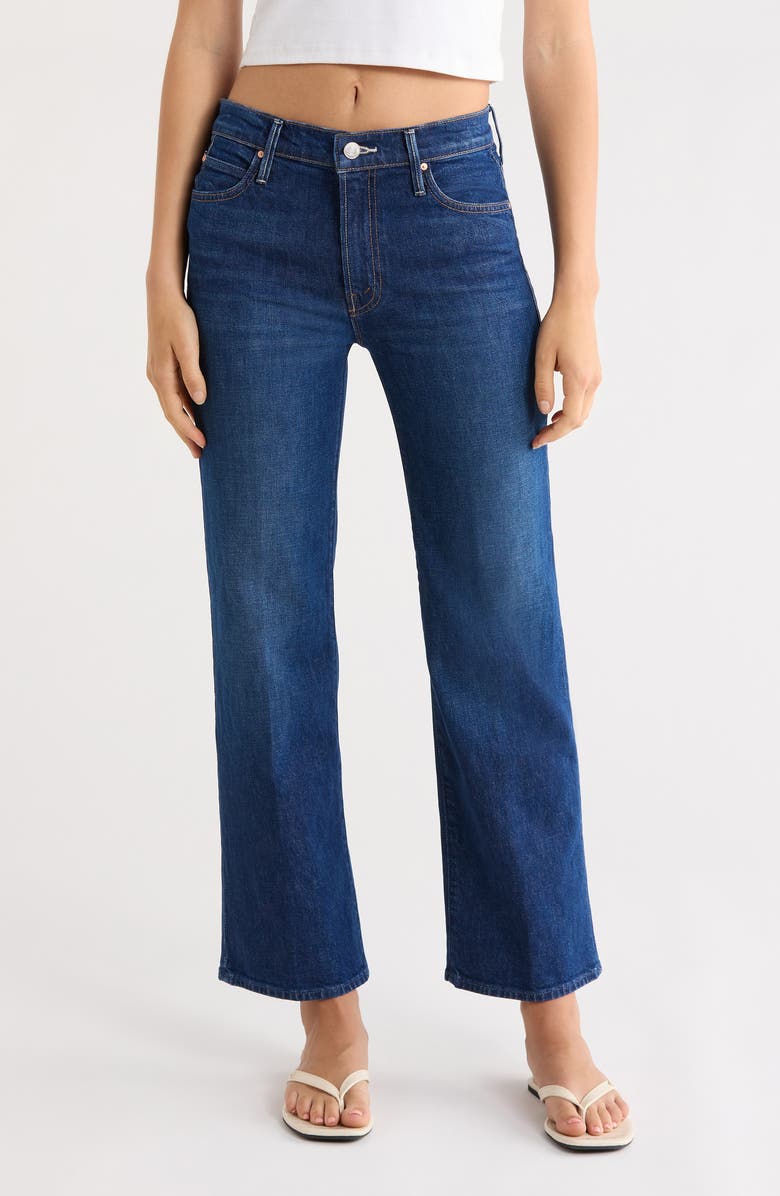 MOTHER Lil' Kick It High Waist Straight Leg Jeans, Main, color, Made In The Shade
