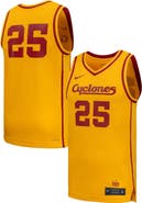 Nike Men's Nike #25 Gold Iowa State Cyclones Replica Basketball Jersey