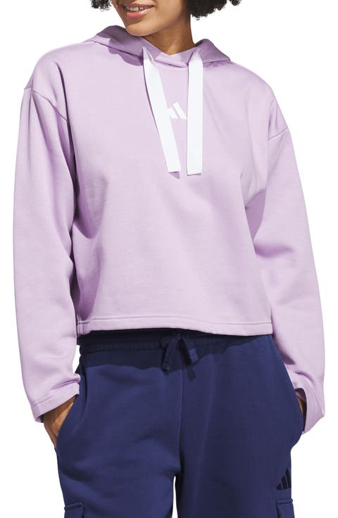 Crop Fleece Hoodie