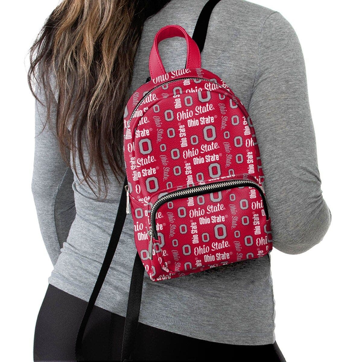 FOCO Youth FOCO Red Ohio State Buckeyes Repeat Brooklyn Mini Backpack, Alternate, color, Scarlet