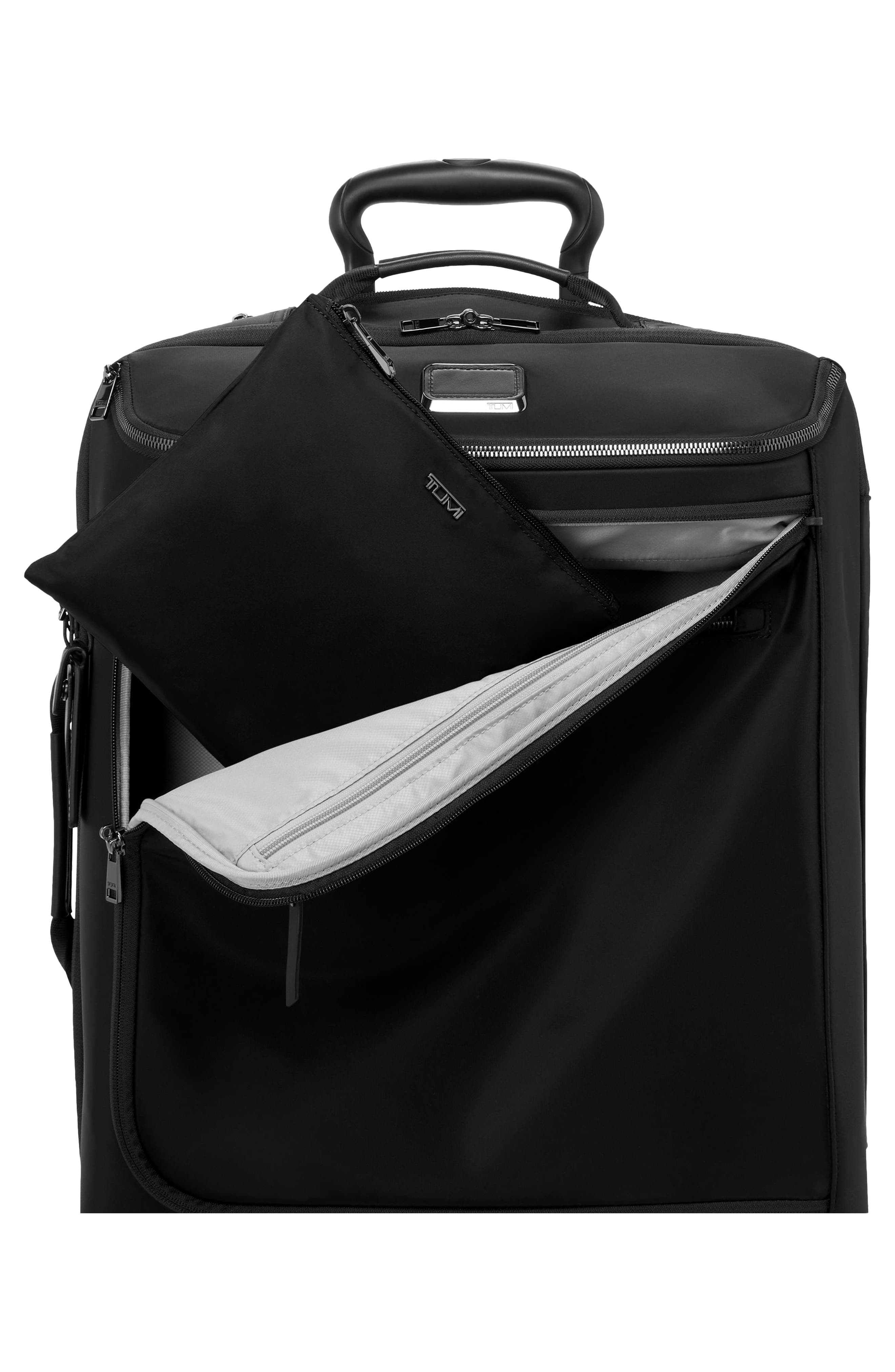 TUMI Voyageur Just in Case Packable Nylon Travel Backpack, Alternate, color, Black/ Gunmetal